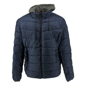 Plus Size Μπουφάν Ανδρικό GA-7067 Μπλε e-sofi.gr