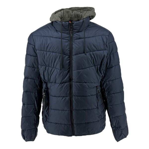 Plus Size Μπουφάν Ανδρικό GA-7067 Μπλε e-sofi.gr