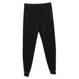 Plus Size Παντελόνι Φόρμας Φούτερ Ανδρική DM-6803 Μαύρο e-sofi.gr