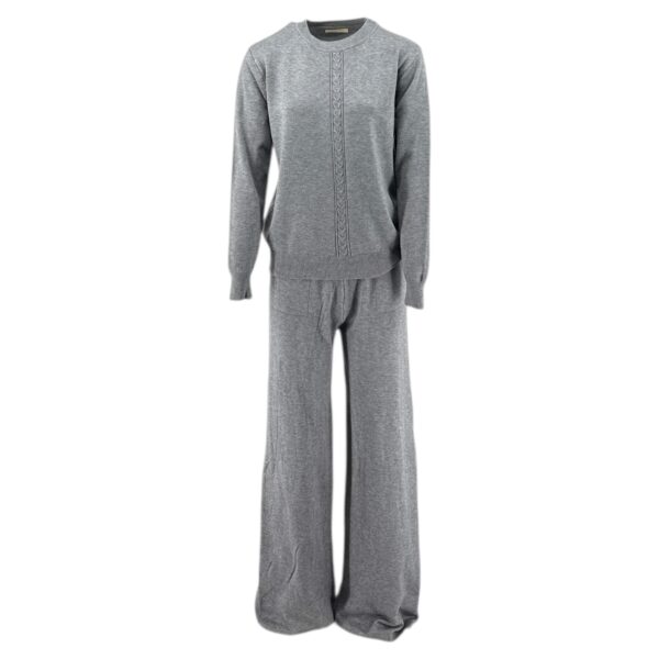 set-plekto-gynaikeio-c280-gkri-e-sofi.gr Σετ Πλεκτό Γυναικείο C280 Γκρι e-sofi.gr