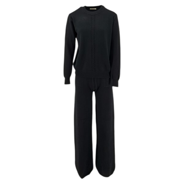 Σετ Πλεκτό Γυναικείο C280 Μαύρο e-sofi.gr